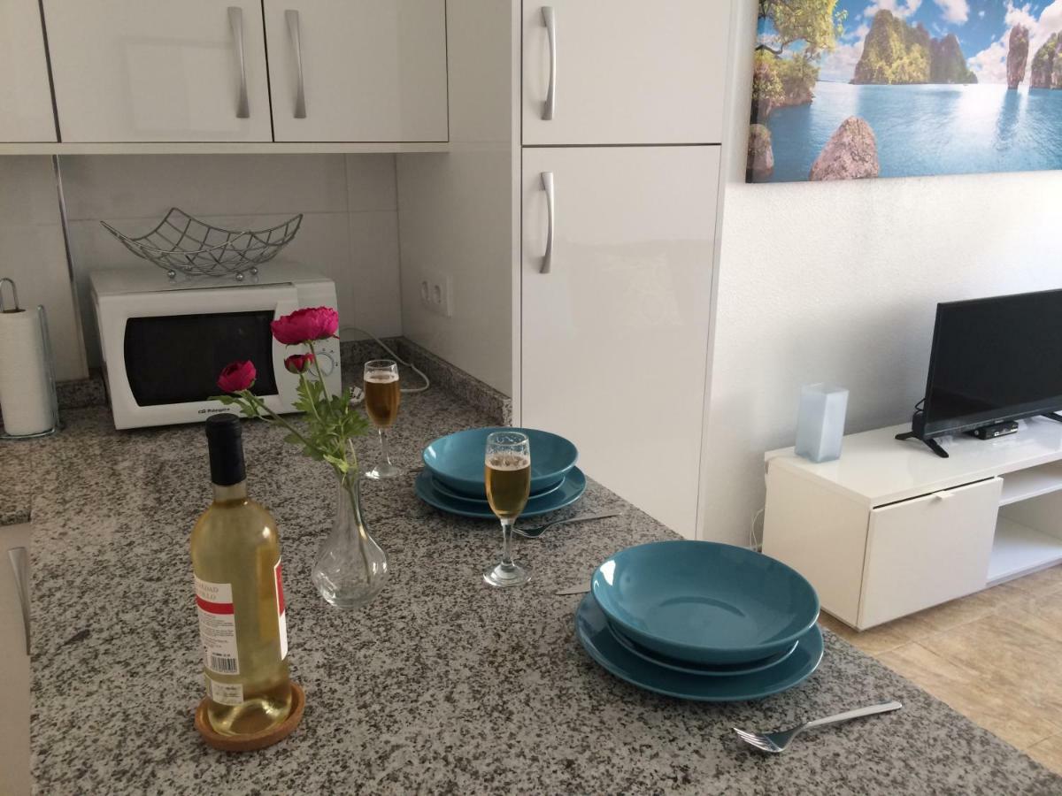 Edif Mar Apartment ロス・アルカサレス エクステリア 写真